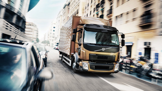 Volvo FL exterior city truck